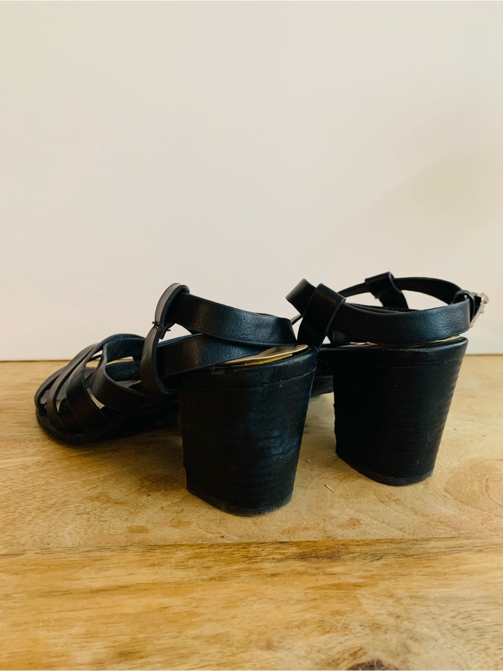 Forever 21 Strappy Block-Heel Sandals - Picture 3 of 6